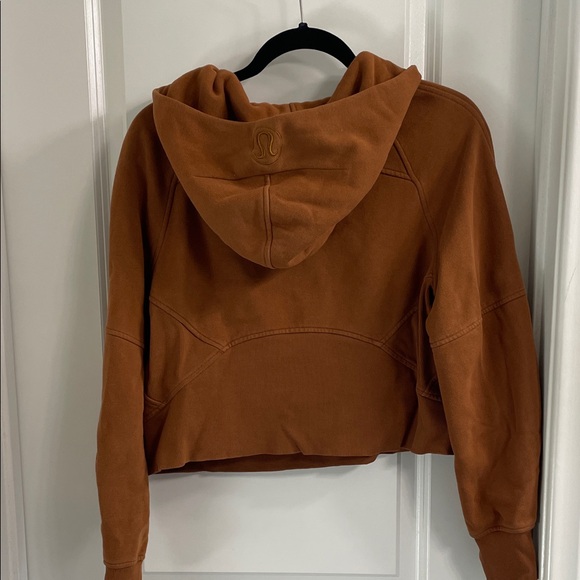 lululemon athletica cropped Brown Hoodie - Picture 3 of 6
